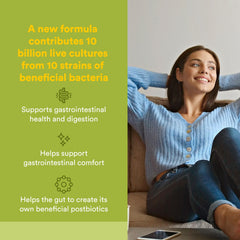 Natural Factors synbiotic capsules closeup emphasizes capsule texture for daily use.
