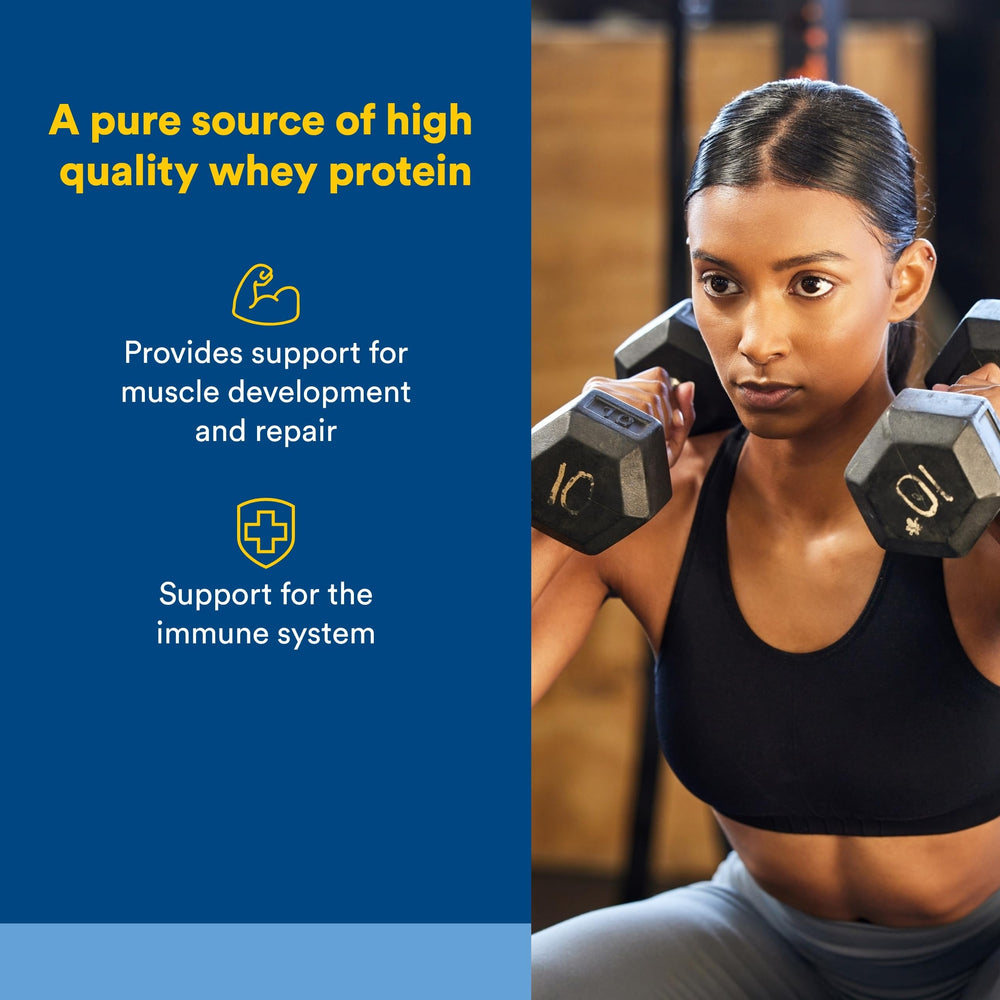 Natural Factors Whey Factors French Vanilla shaker cup mixed demonstrates quick post-workout protein.