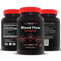 Natural Flow logo indicating trusted, USA-made, lab-tested quality.