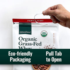 Natural Force packaging pull tab on the front for easy opening.