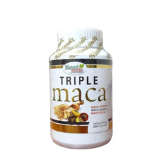 Natural Medix Premium Triple Maca black maca root for daily vitality.