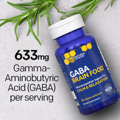 Natural Stacks GABA Brain Food grape seed extract for brain health