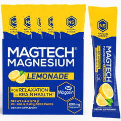 Natural Stacks MagTech label artwork underscoring open-source, transparent ingredients