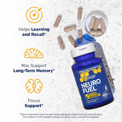 Natural Stacks NeuroFuel artichoke leaf extract visual emphasizing multi-ingredient formula