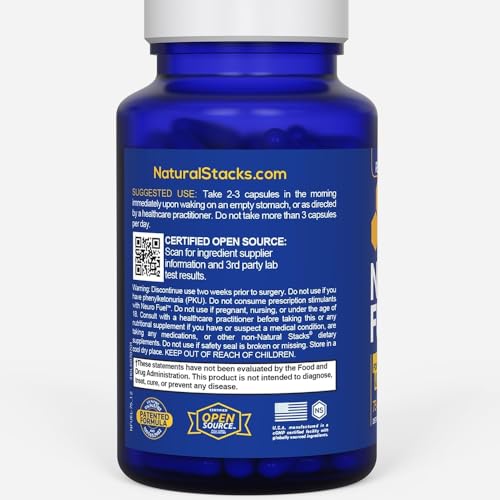 Natural Stacks NeuroFuel L-Phenylalanine ingredient detail for cognitive function
