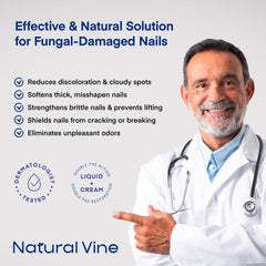 Natural Vine Patches application step demonstrates easy nightly use