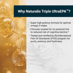 Naturalis IFOS certification seal—trusted purity and quality for peace of mind.