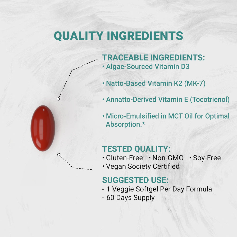Olive oil base visual emphasizing enhanced vitamin absorption.