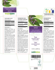 Naturalma sage leaf drops dispenser for easy, flexible dosing on the go.