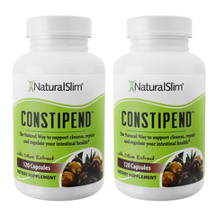 NaturalSlim Constipend bottle front view for gentle bowel support