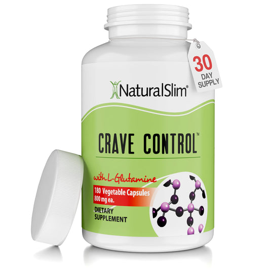NaturalSlim Crave Control bottle with capsules ready for cravings support