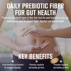 NaturalSlim digestive gut health benefits from prebiotics and fiber in a hydration routine.