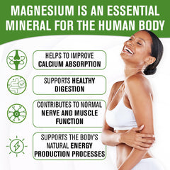 NaturalSlim MagicMag dissolved in water in a glass showing a tasty daily drink.