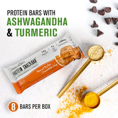NaturalSlim peanut butter chocolate chip bar pack for post-workout fuel.
