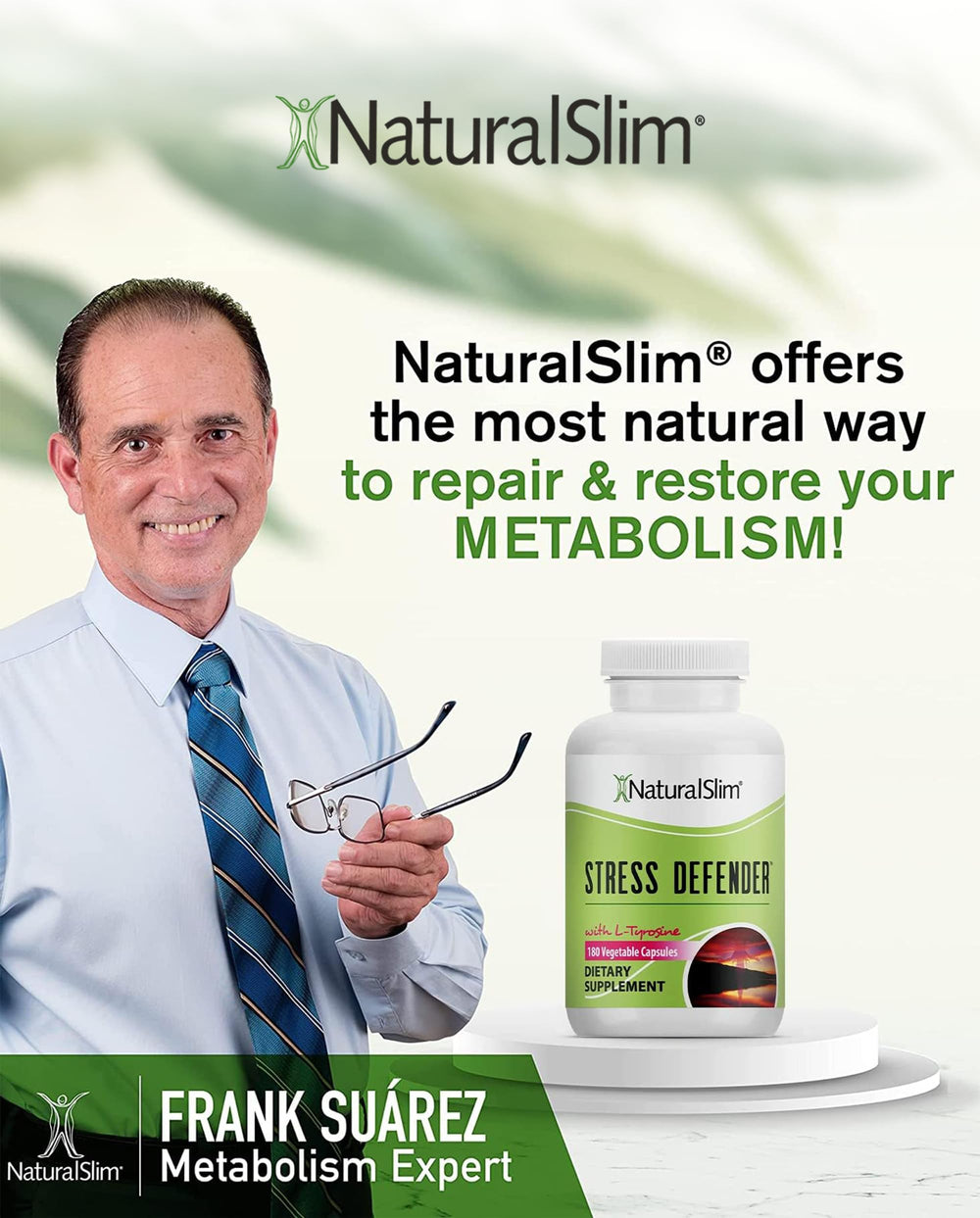 NaturalSlim Stress Defender daily-use layout promotes metabolism-friendly routines