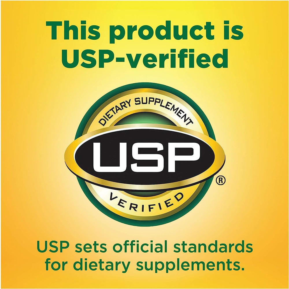 Nature Made Vitamin B-6 100 mg tablets on store shelf highlighting the brand.