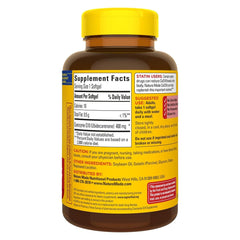 Nature Made CoQ10 softgels 400mg pack close-up, highlighting cellular energy benefits