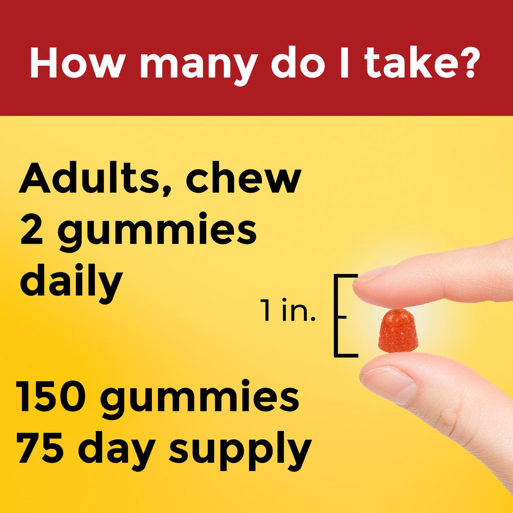 Nature Made Fish Oil Gummies gluten-free label visible.