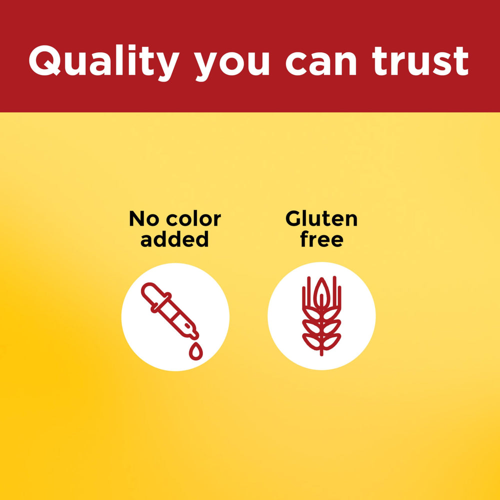 Gluten-free and color-free formulation for daily use.