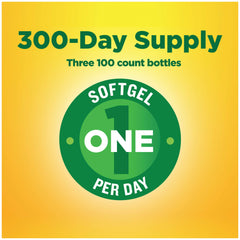 Softgels in hand show easy daily intake with meals