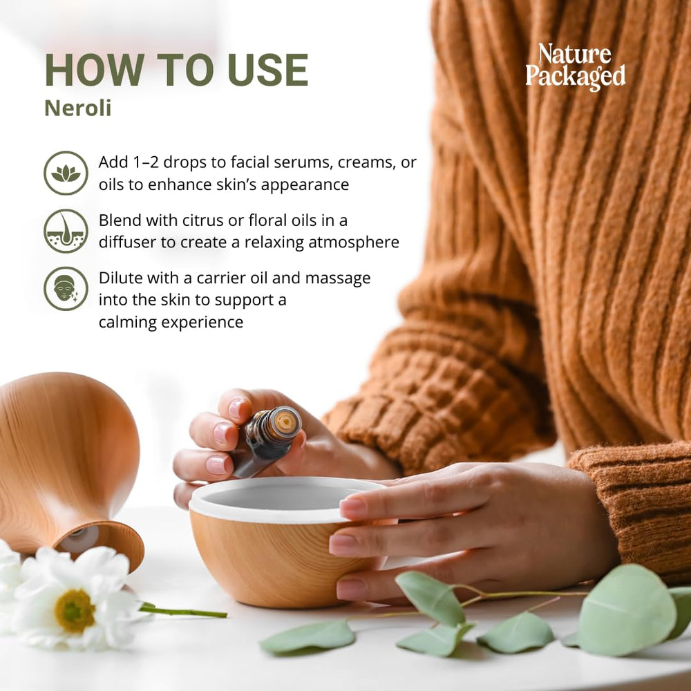 Egypt origin Neroli oil from Nature Packaged sourced via Al Sheikh Export