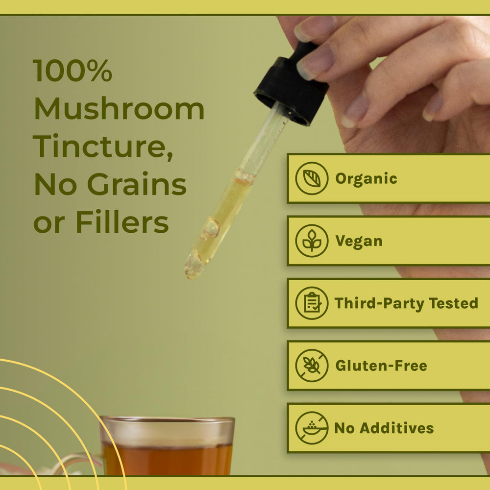 Naturealm Lion’s Mane label highlights vegan and non-GMO