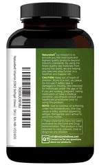 NatureBell glossy softgels on a clean white surface suggesting daily use