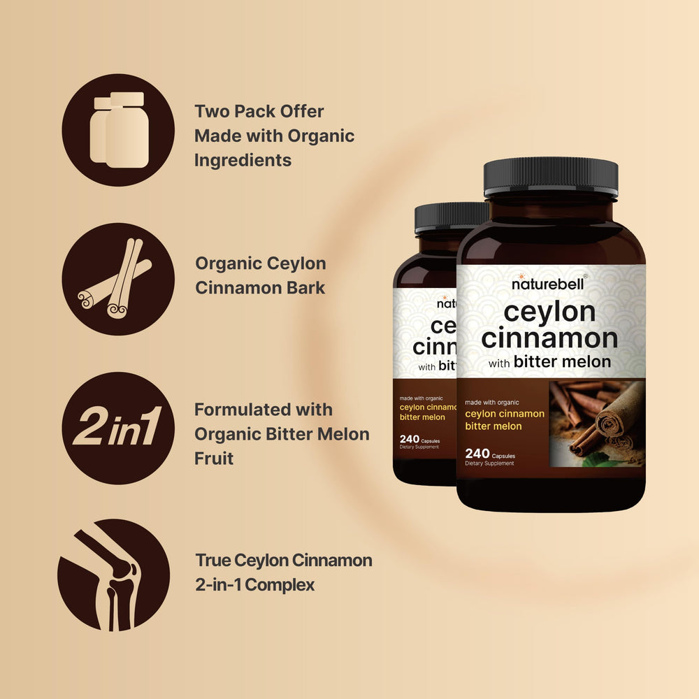 NatureBell two-pack supplement box with clean labeling