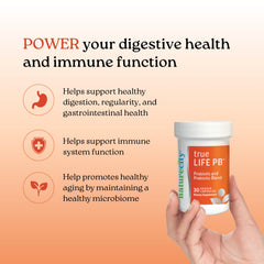 NatureCity Activ-Vial inside sleeve protects live probiotics from moisture.