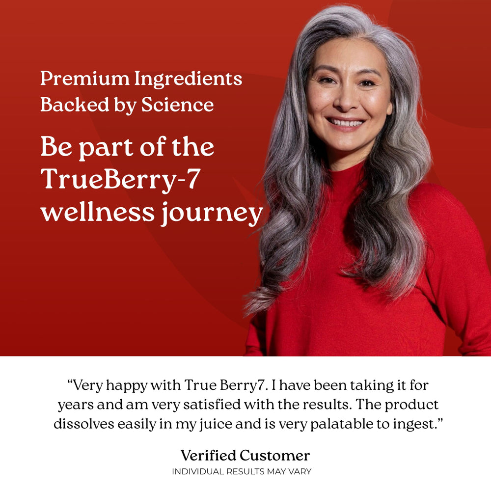 NatureCity TrueBerry7 grape seed visual for cardiovascular and wellness.