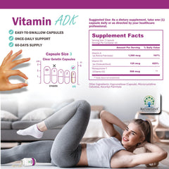 NatureGenX ADK capsules closeup for a smooth, high-potency supplement.