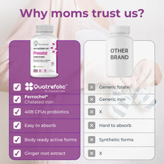 NatureGenX Methyl Prenatal energy-boost image shows active B12 and folate synergy