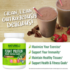 Naturelo label highlighting no artificial flavors or colors