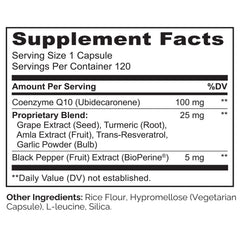 Naturelo CoQ10 capsules close-up ready for daily intake