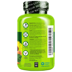 NATURELO eight-month supply bottle provides value and consistency.