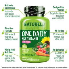 NATURELO ingredients showcase vegan D3 from lichen and organic fruit blend.