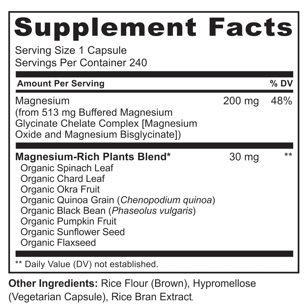Naturelo organic vegetables mix illustrating plant-based minerals for natural magnesium intake