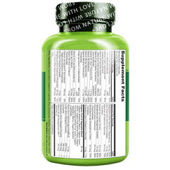 Naturelo packaging on a store shelf suggests convenient daily use.