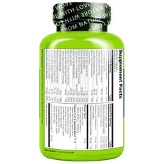 Naturelo two-capsules daily routine for convenient supplementation.