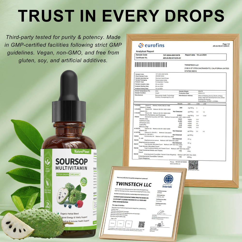 NaturePlanet non-GMO vegan label signaling clean, responsibly sourced ingredients