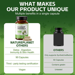 NaturePlanet Organic Purity seal signals clean ingredients free from additives.