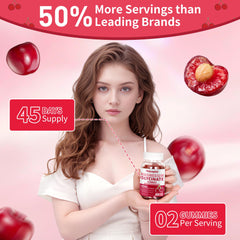 Sugar-free raspberry flavor Nature's Aid gummies vegan-friendly