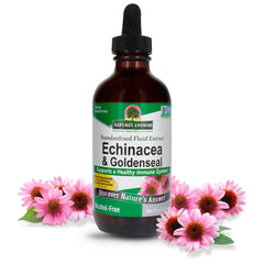 Nature's Answer Echinacea and Goldenseal bottle showing the immune-support formula