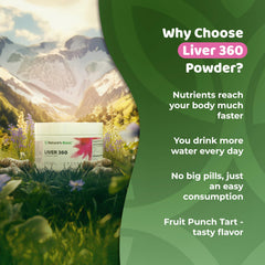 Milk Thistle ingredient in Nature's Blast Liver 360 blend.