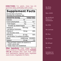 Nature's Bounty Advanced Hair Skin Nails gluten-free non-GMO skincare vitamins