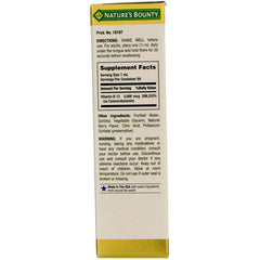 Nature's Bounty B-12 berry-flavored liquid drops for daily use