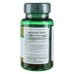 Nature's Bounty Lutein softgels close-up highlighting convenient daily intake.