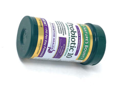 Nature's Bounty Probiotic 10 back label details directions and supplement facts.