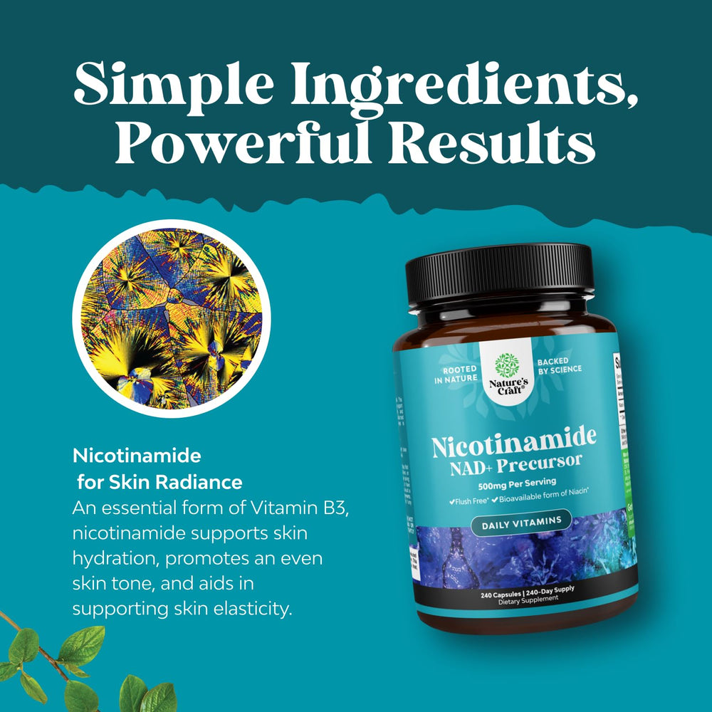 Natures Craft bottle on countertop conveying trusted daytime routine.