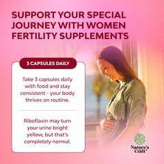 Nature's Craft chasteberry and B6 formula for PMS comfort.